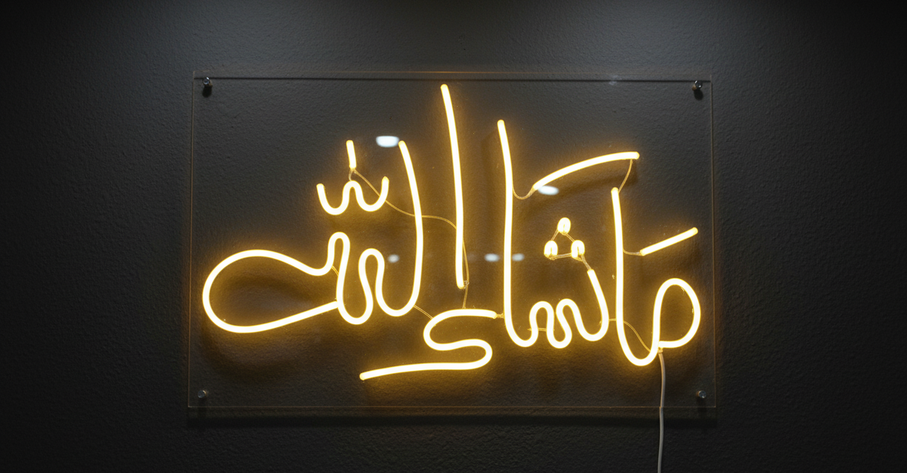 Mashallah Neon Sign