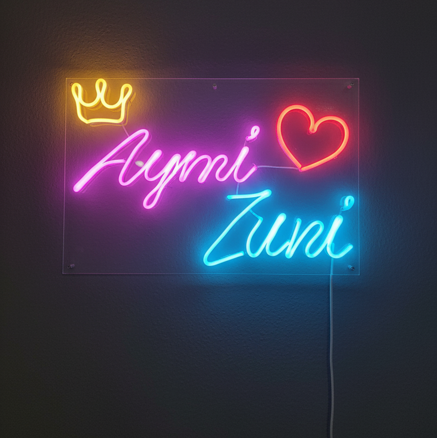 Custom Neon LED Name Sign