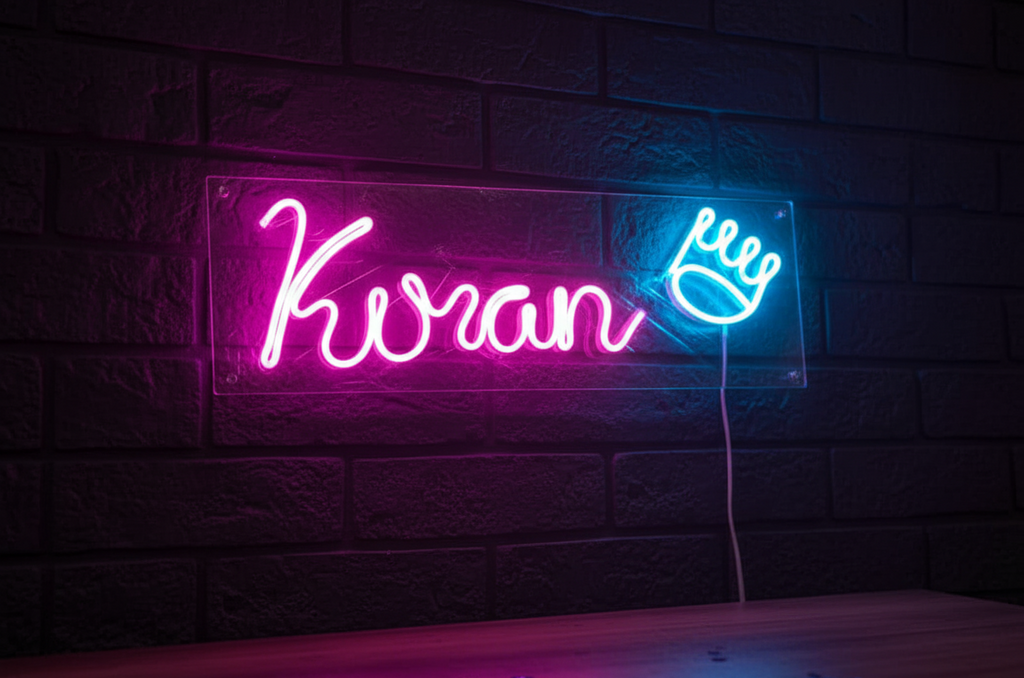 Custom Neon LED Name Sign