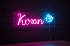 Custom Neon LED Name Sign
